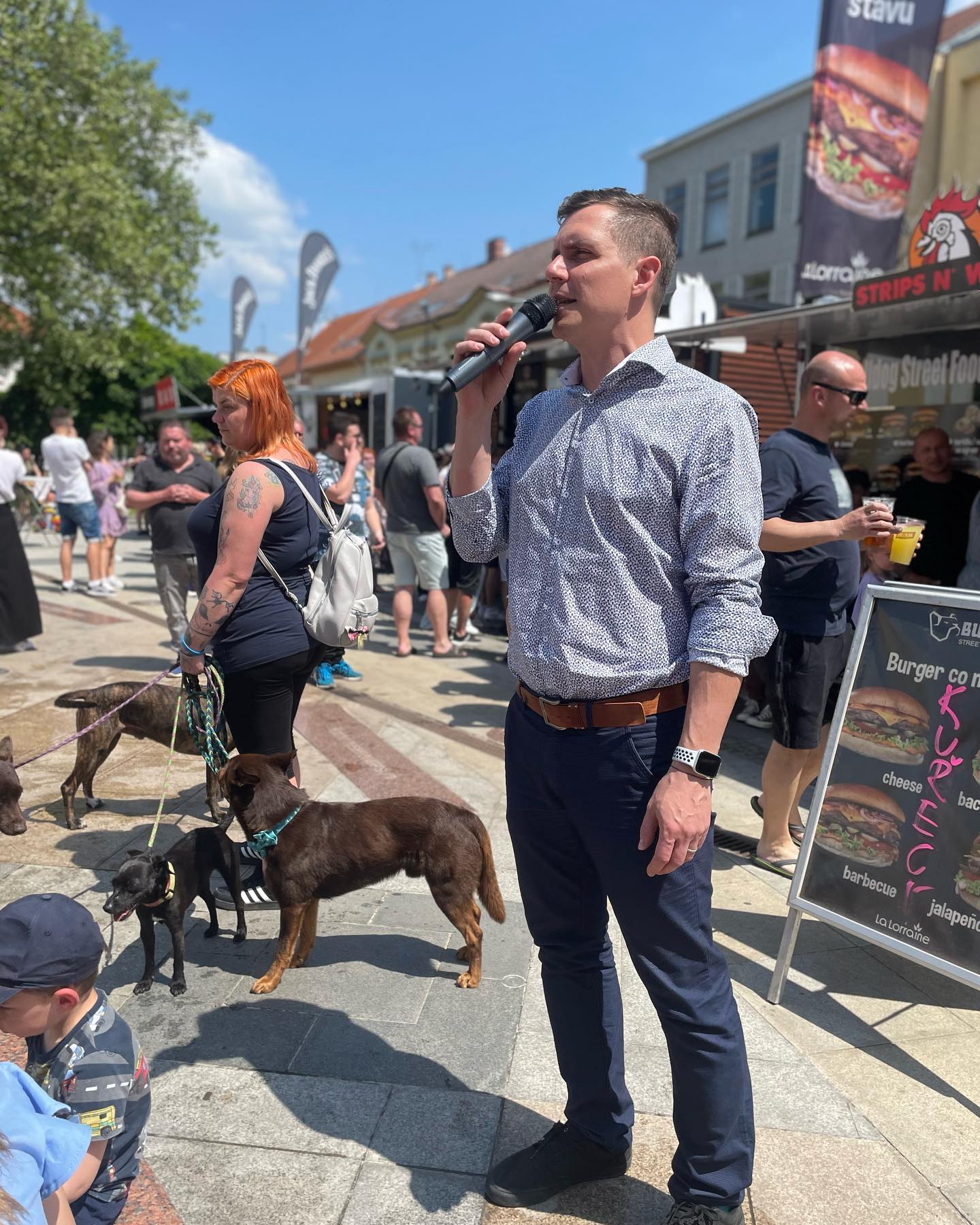 Filip Bartek moderátor gastrofestivalů - Food Trucky