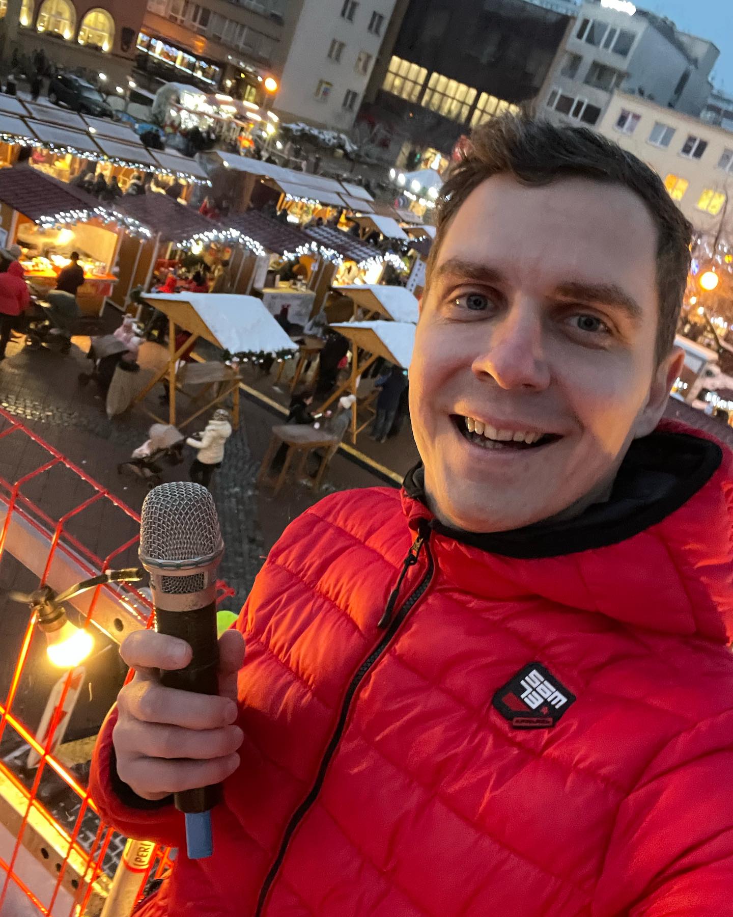 Filip Bartek moderátor vánočních trhů
